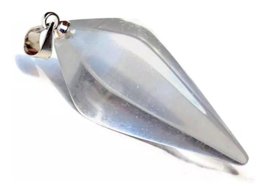 Collar Péndulo Cuarzo Cristal grande