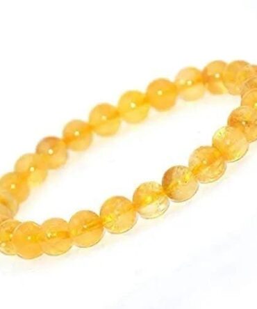 Pulsera Cuarzo Citrino 8mm