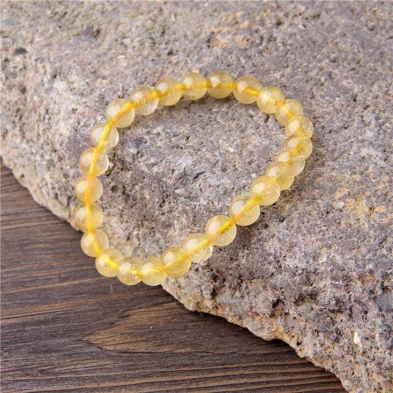 Pulsera Cuarzo Citrino 6mm - Image 4