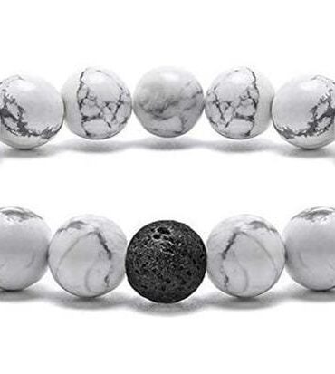 Pulsera Howlita Centro Volcanica