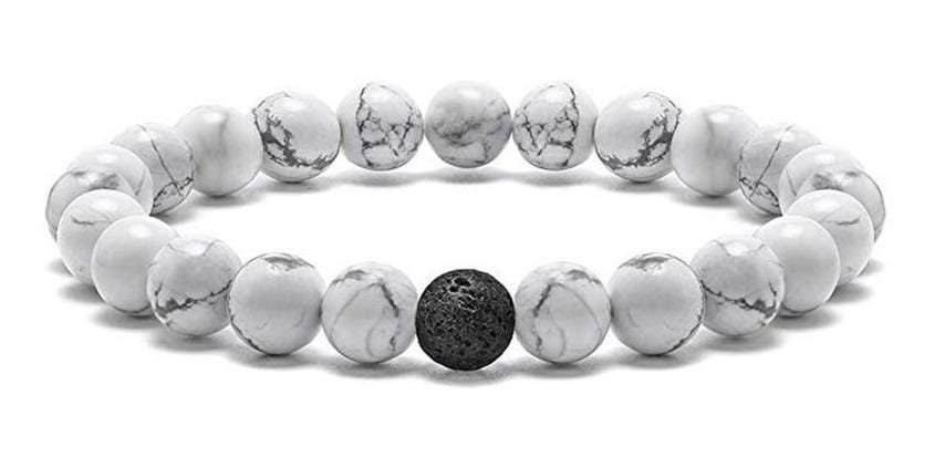 Pulsera Howlita Centro Volcanica