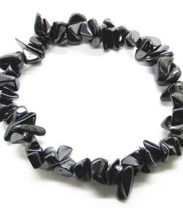 Pulsera Hematite Chips
