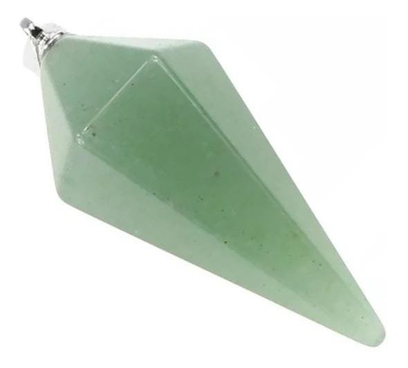 Collar Pendulo Jade Verde grande - Image 3