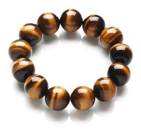 Pulsera Ojo De Tigre 14mm