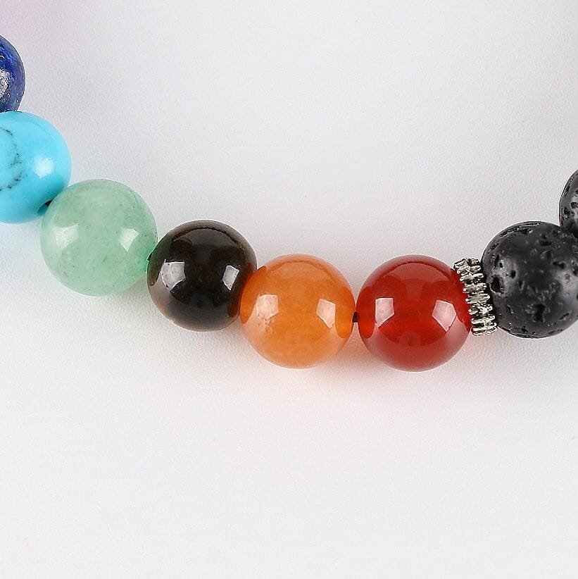 Pulsera 7 Chakras Volcánica - Image 4