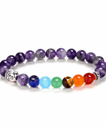 Pulsera 7 Chakras  Separador Buda