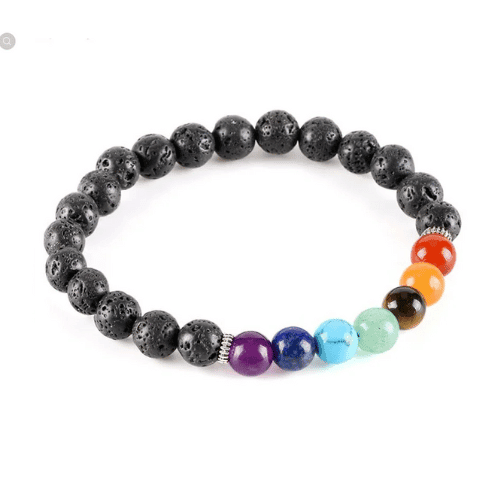 Pulsera 7 Chakras Volcánica