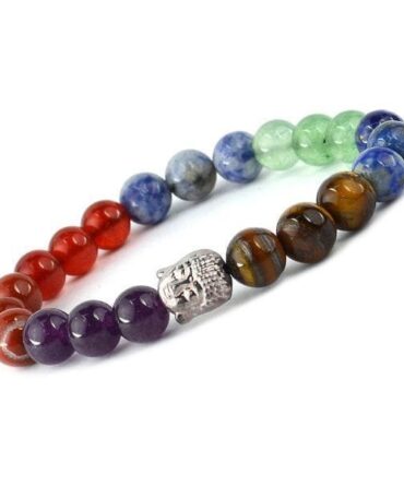 Pulsera 7 chakras Separador Buda