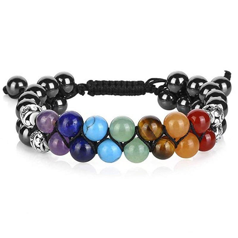 Pulsera 7 Chakras Doble 8mm - Image 2
