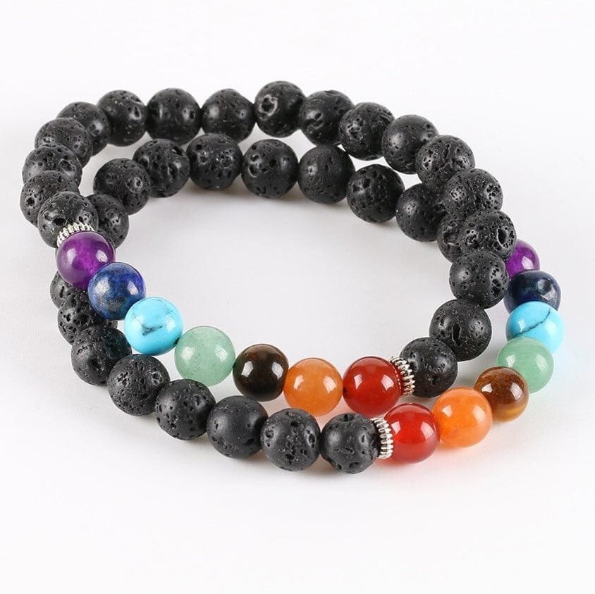 Pulsera 7 Chakras Volcánica - Image 5