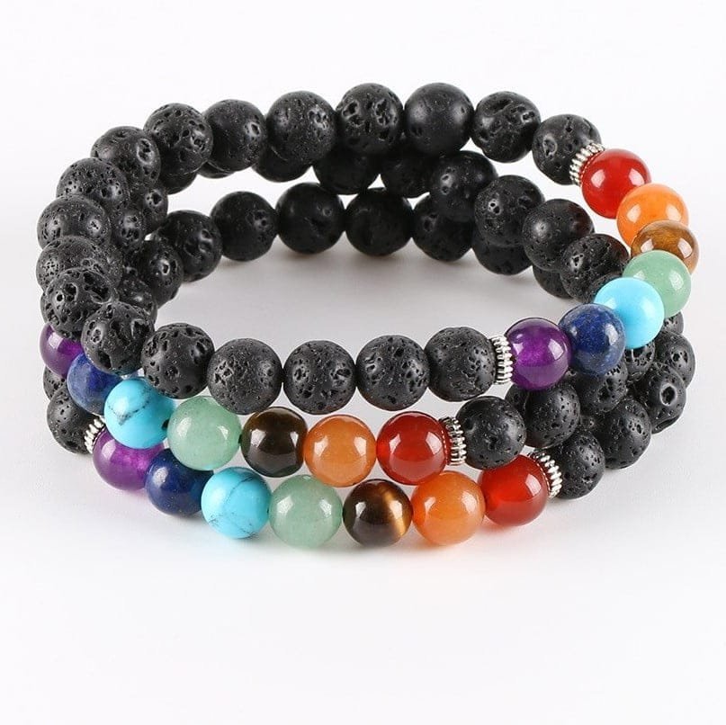 Pulsera 7 Chakras Volcánica - Image 3