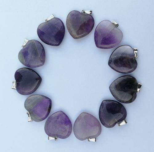 Collar Corazón Amatista - Image 10