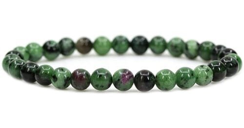 Pulsera Rubí Zoisita 6mm