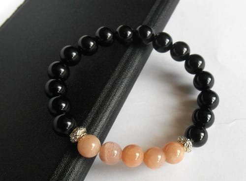 Pulsera Turmalina Sunstone 8mm - Image 3