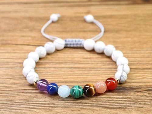 Pulsera Howlita 7 Chakras - Image 2