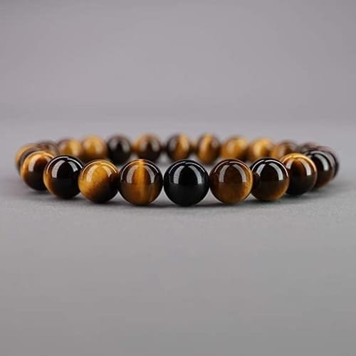 Pulseras Para Pareja Turmalina Ojo De Tigre - Image 4