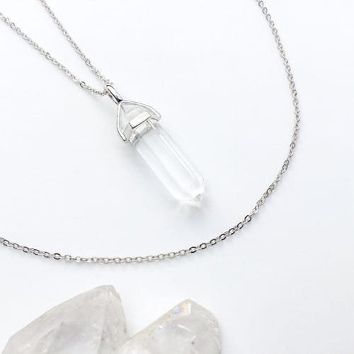 Collar Péndulo Cuarzo Cristal - Image 3
