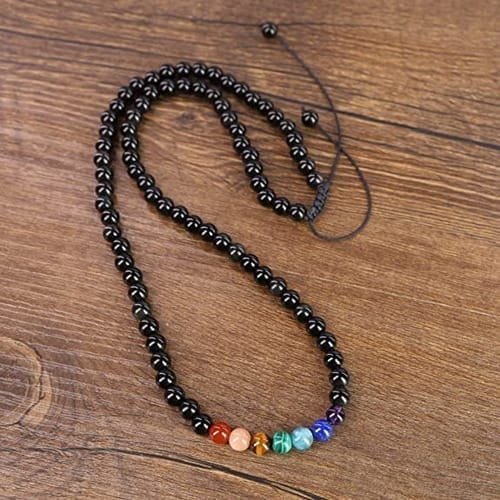 Collar Turmalina 6mm 7 chakras Protección - Image 3