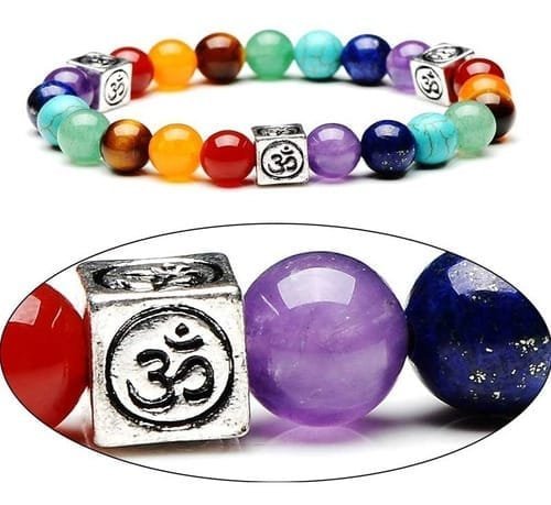 Pulsera 7 Chakras Separador Om - Image 2