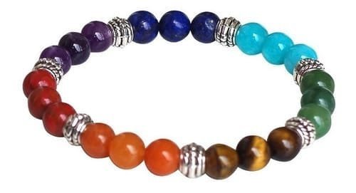 Pulsera 7 Chakras Separadores Plateados - Image 4