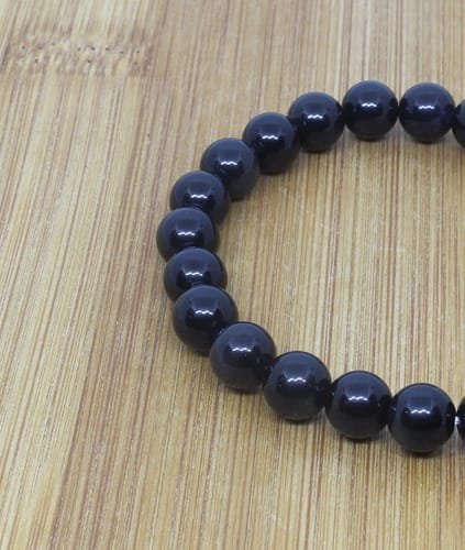 Pulsera Obsidiana Selenita separador - Image 5