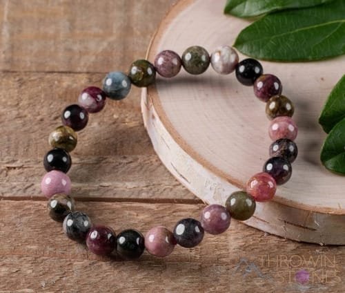 Pulsera Turmalina Sandía Multicolor - Image 4