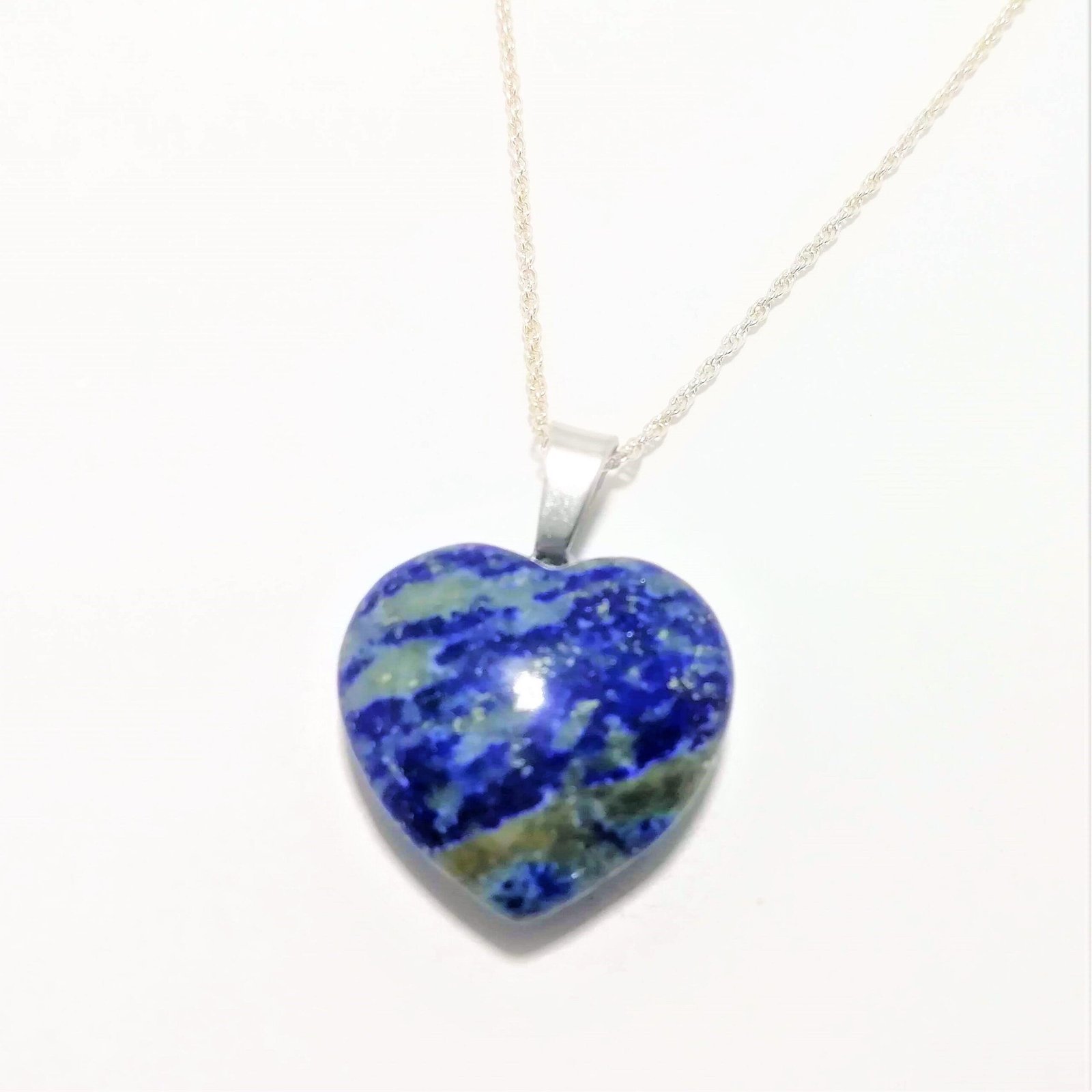 Collar Corazón Lapislázuli - Image 6