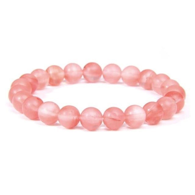 Pulsera Cuarzo Cherry o Cuarzo Cereza