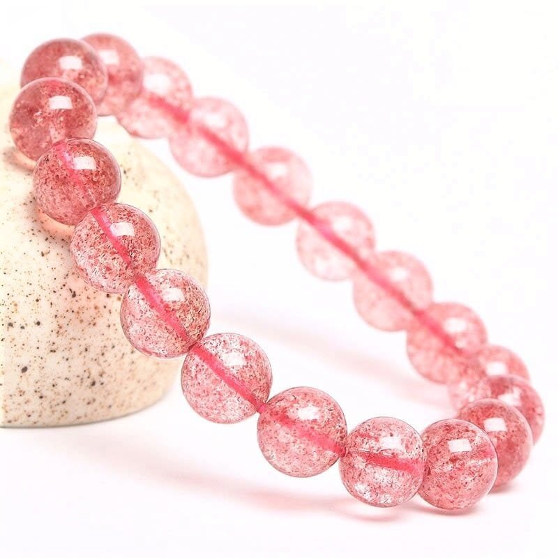 Pulsera Cuarzo Fresa - Strawberry Quartz - Image 2