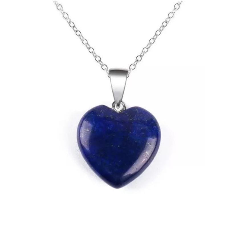 Collar Corazón Lapislázuli