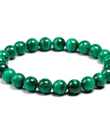 Pulsera Malaquita Alta Calidad