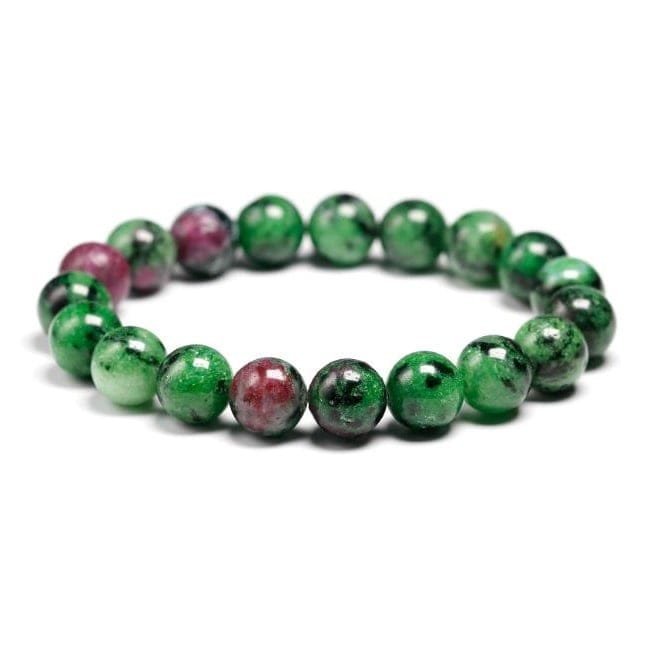 Pulsera Rubi Zoisita Elástica