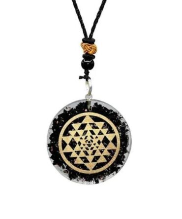 Collar Orgonita Shungit Sri Yantra