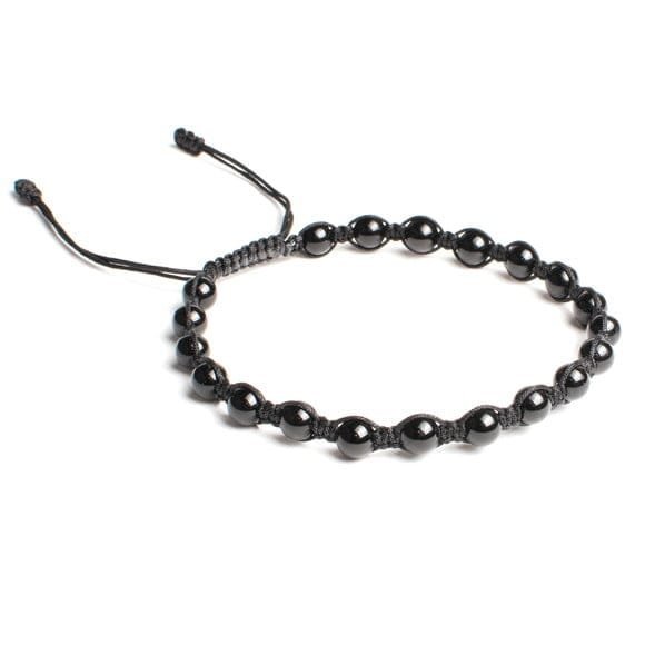 Tobillera Turmalina Negra 6mm