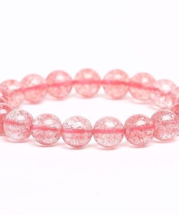 Pulsera Cuarzo Fresa - Strawberry Quartz