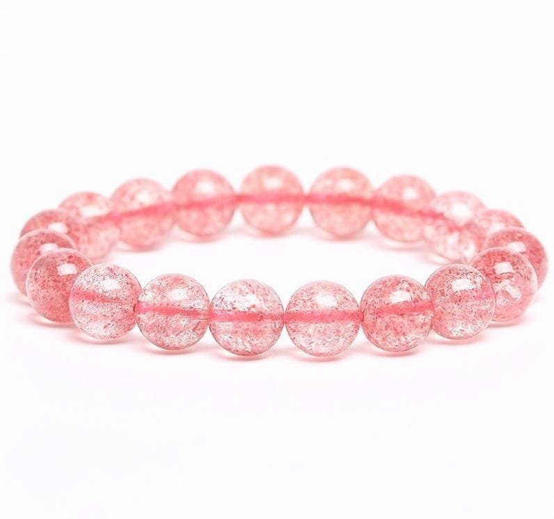 Pulsera Cuarzo Fresa - Strawberry Quartz