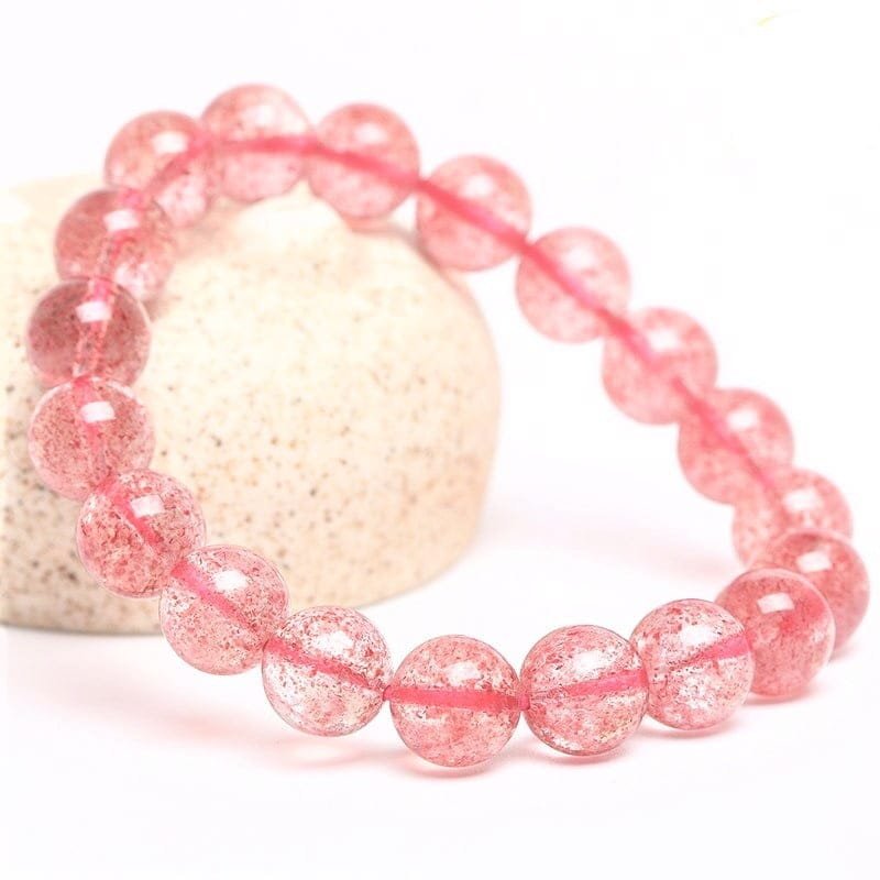 Pulsera Cuarzo Fresa - Strawberry Quartz - Image 3