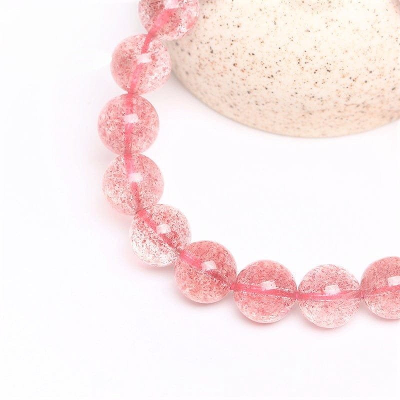 Pulsera Cuarzo Fresa - Strawberry Quartz - Image 5